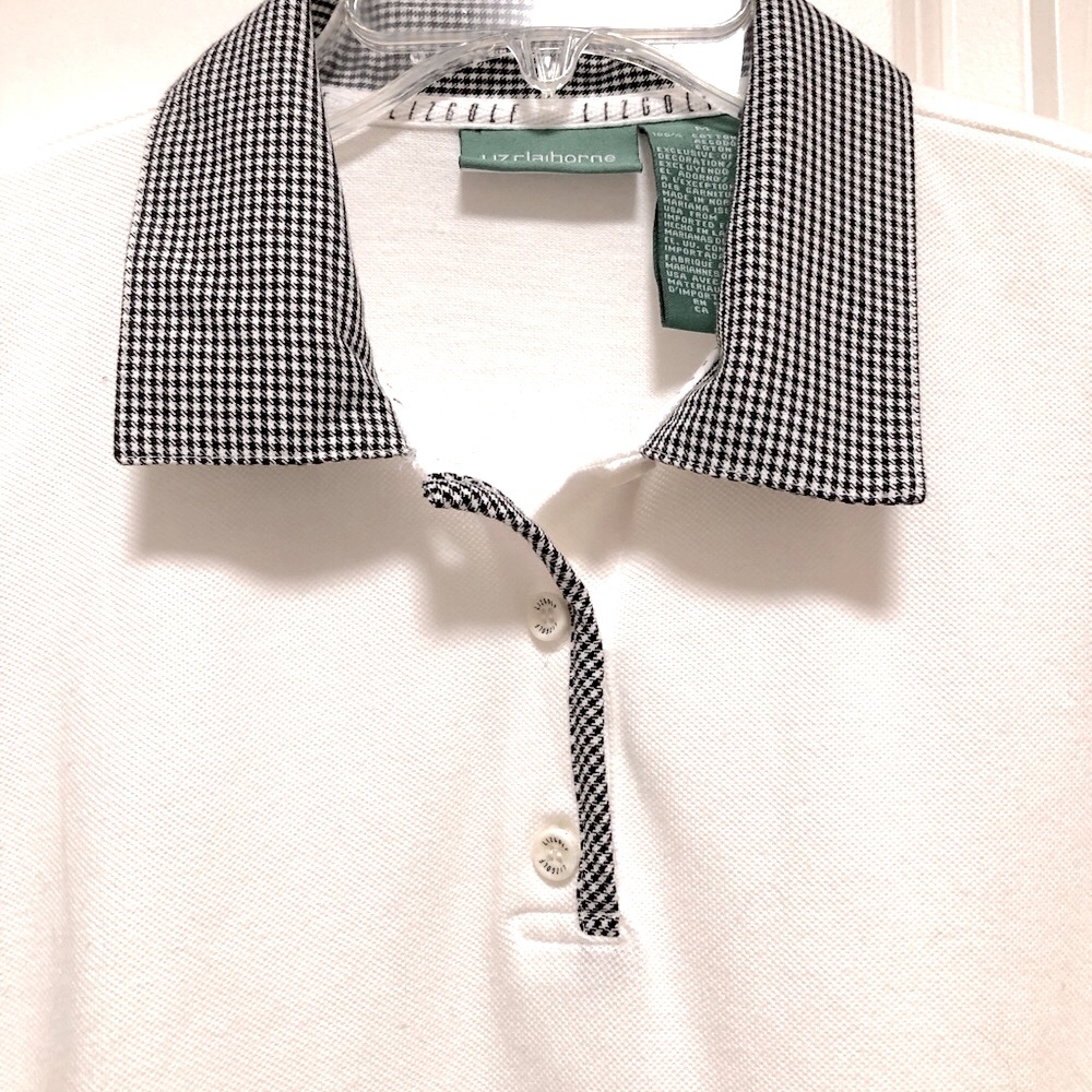 Liz Claiborne sleeveless polo